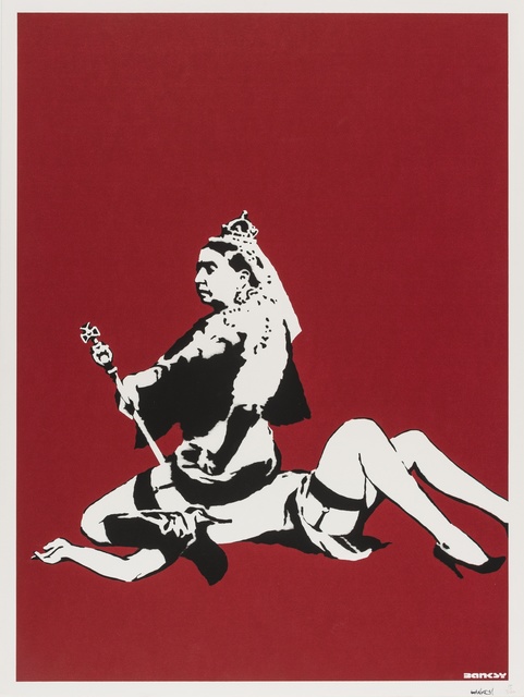 Banksy, ‘Queen Vic’, 2003, Forum Auctions