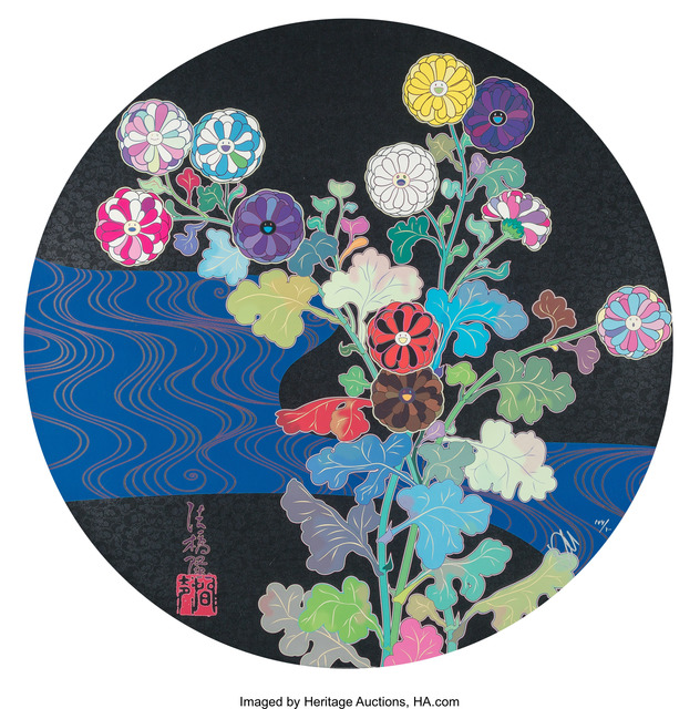 Takashi Murakami, ‘Korin: Azure River’, 2015, Heritage Auctions