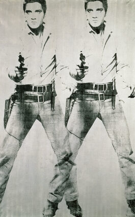 andy warhol elvis presley original