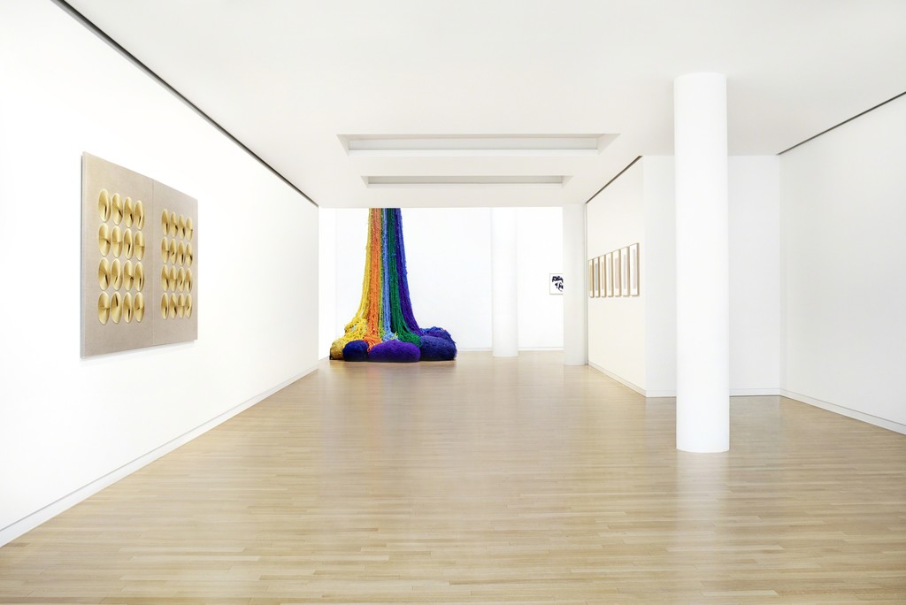 Predestined Colour Waves (exhibition view), 2015
Courtesy the artist and Espace Louis Vuitton München
Photo credit: Christian Kain
Predestined Colour Waves (exhibition view), 2015
Courtesy the artist and Espace Louis Vuitton München
Photo credit: Christian Kain