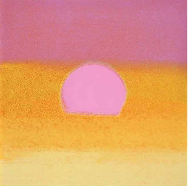Andy Warhol, ‘Sunset (Unique) (Pink/Yellow)’, 1972, Revolver Gallery