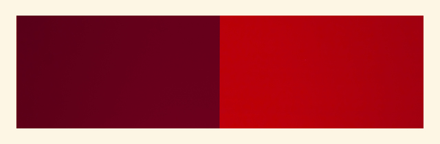 Rupert Deese, ‘Rivers & Mountains/6, Red/Red Violet’, 2018, Drawing, Collage or other Work on Paper, Painted and pasted paper multiple, Manneken Press