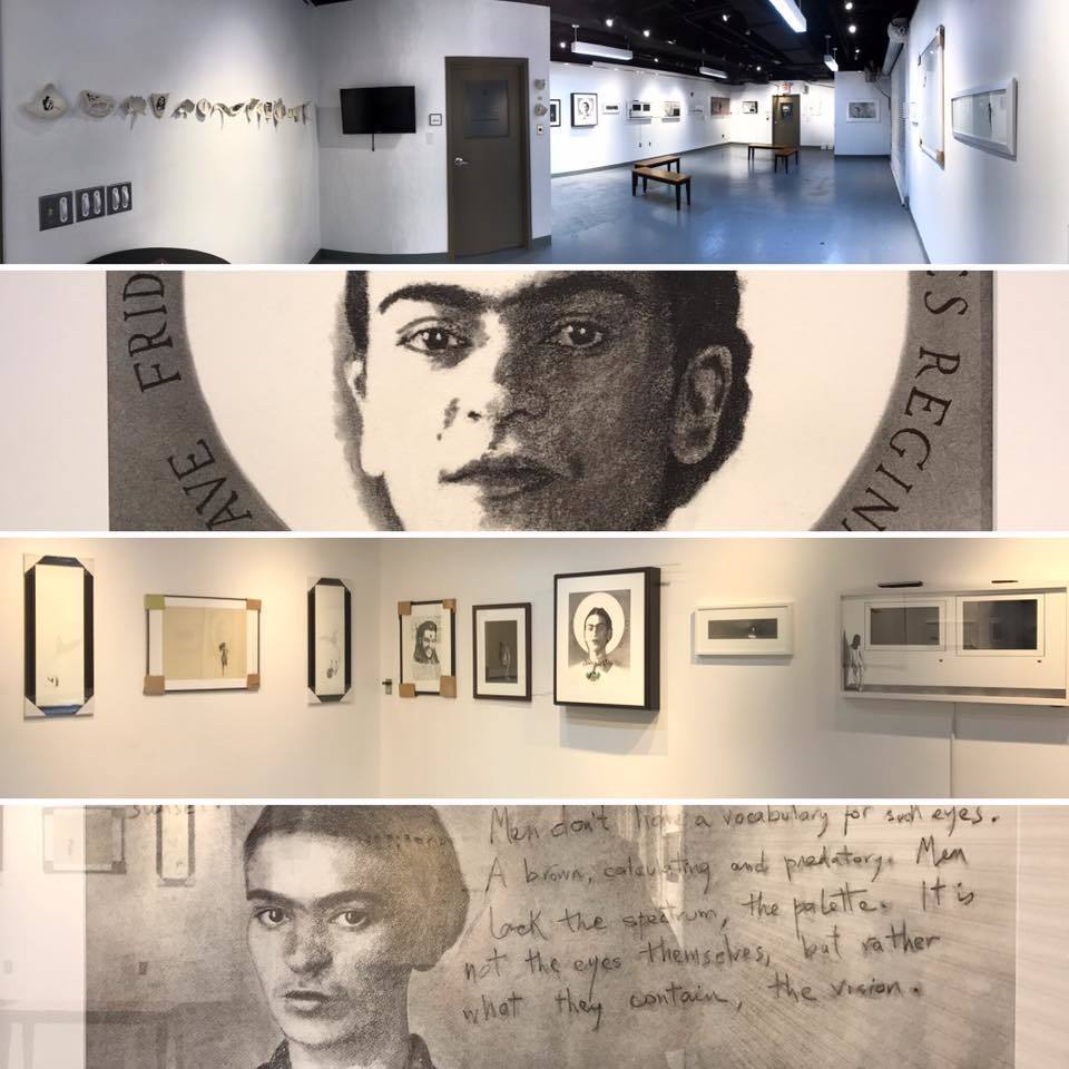 Just before the show! Work by F. Lennox Campello Just before the show! Work by F. Lennox Campello