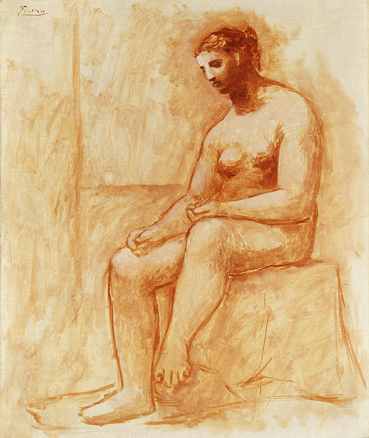 Pablo Picasso, ‘Seated Nude’, 1922, Vancouver Art Gallery