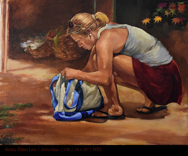 Ellen Lea Strier, ‘Saturday’, 2019, The Galleries at Salmagundi