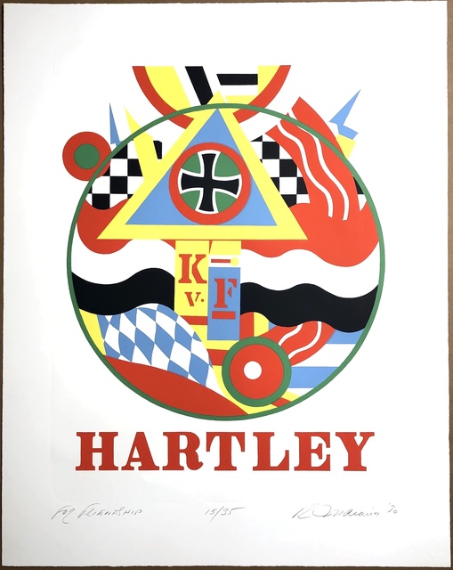 Robert Indiana, ‘For Friendship’, 1990, Print, Lithograph in colors with embossment on white Rives BFK paper, Woodward Gallery