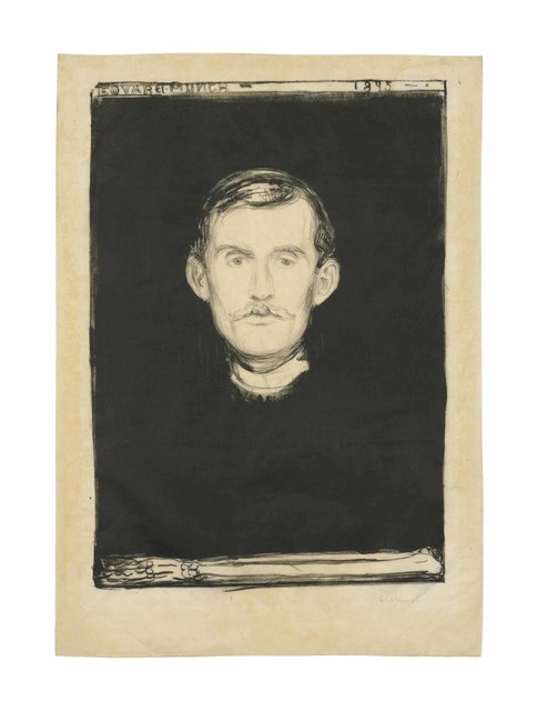 Edvard Munch, ‘Self-Portrait’, 1895, Christie's