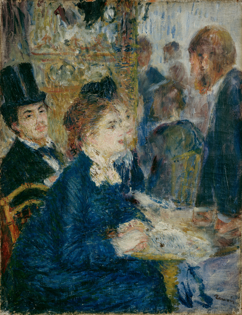 Pierre-Auguste Renoir, ‘In the café’, ca. 1877, Kröller-Müller Museum