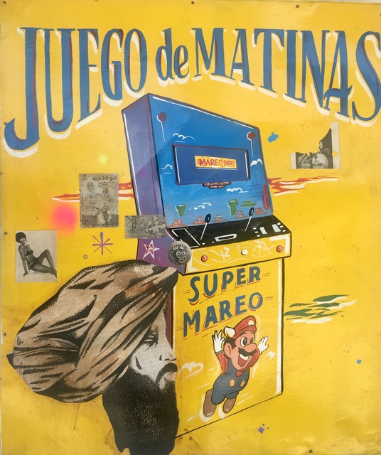 Armando Lerma, ‘Super Mareo’, 2018, Painting, Mixed media, Melissa Morgan Fine Art
