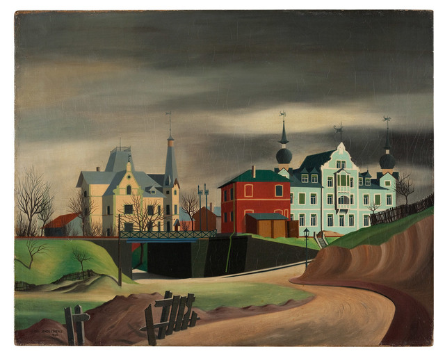 Carl Grossberg, ‘Kitzingen, Unterführung’, 1925, Galerie Michael Hasenclever
