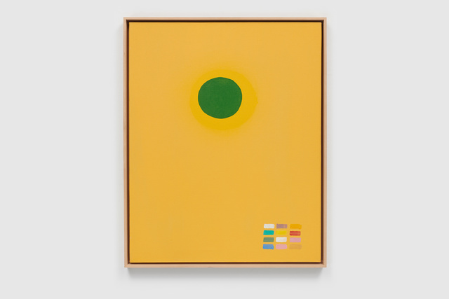 Adolph Gottlieb, ‘Green Disc’, 1969, Painting, Oil on linen, Helwaser Gallery