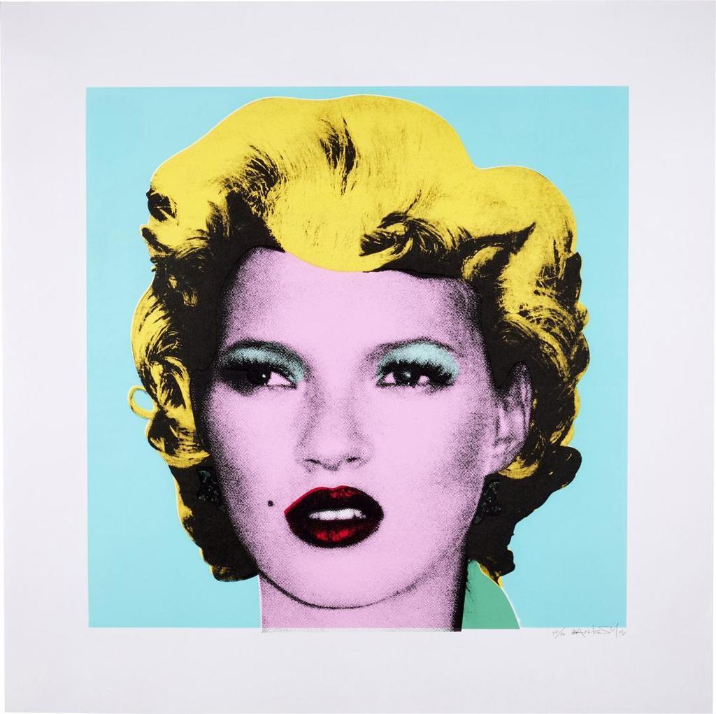 Banksy - Kate Moss - Original Colourway