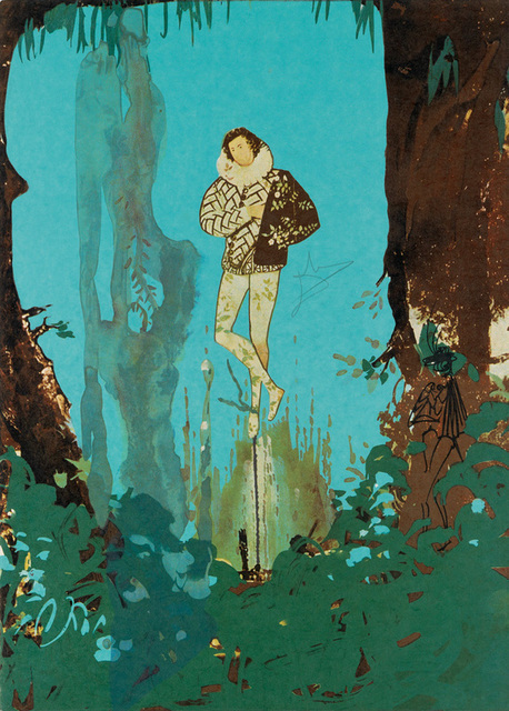 Salvador Dalí, ‘The Prince of Love from the Trilogy of Love Portfolio’, 1976, Print, Lithograph in colors, New River Fine Art