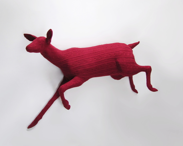 Rachel Denny, ‘Running Doe’, 2017, Sculpture, Mixed media, Visions West Contemporary