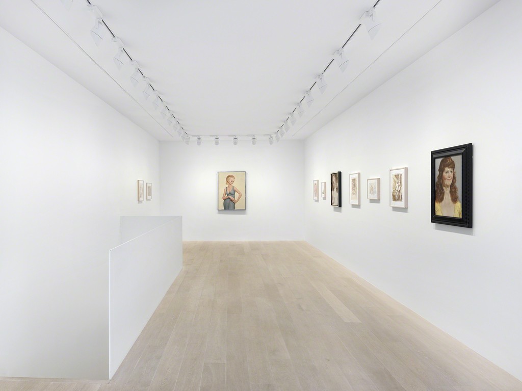 Installation view. Artwork © John Currin. Photo: Annik Wetter. Courtesy Gagosian. Installation view. Artwork © John Currin. Photo: Annik Wetter. Courtesy Gagosian.