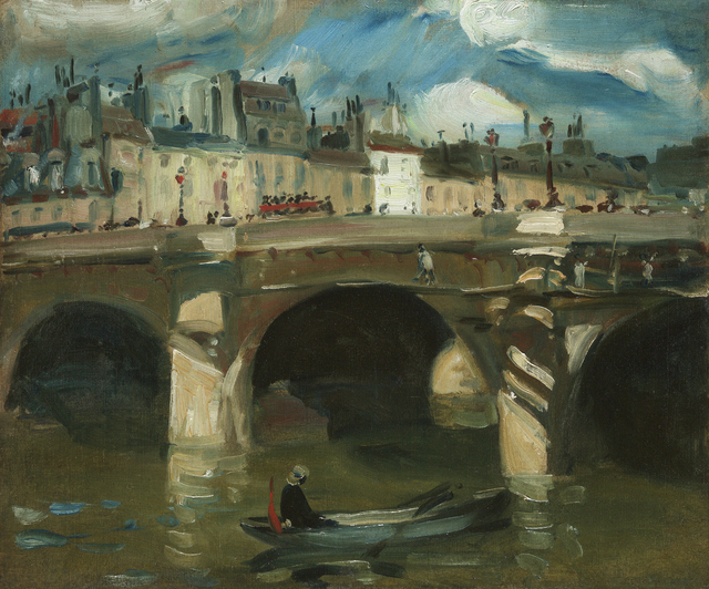 William James Glackens, ‘The Seine’, 1895, Painting, Oil on canvas, Debra Force Fine Art