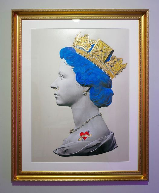Mark Sloper, ‘Blue Punk Queen Large’, Flat Space Art