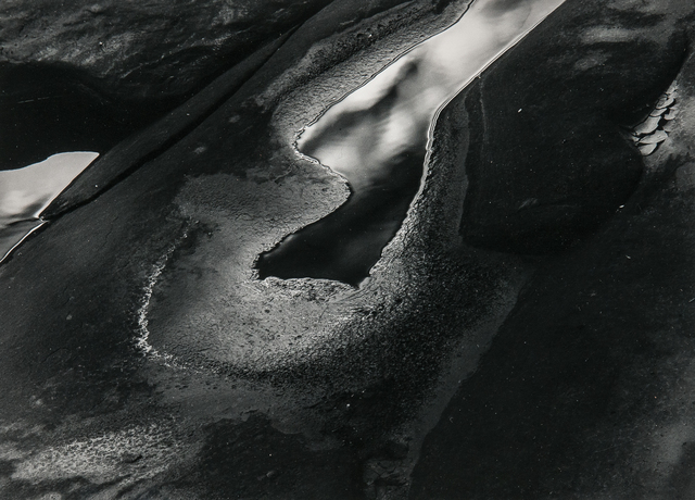Minor White, ‘Rock and Water Abstraction’, c. 1950s-1960s, Skinner