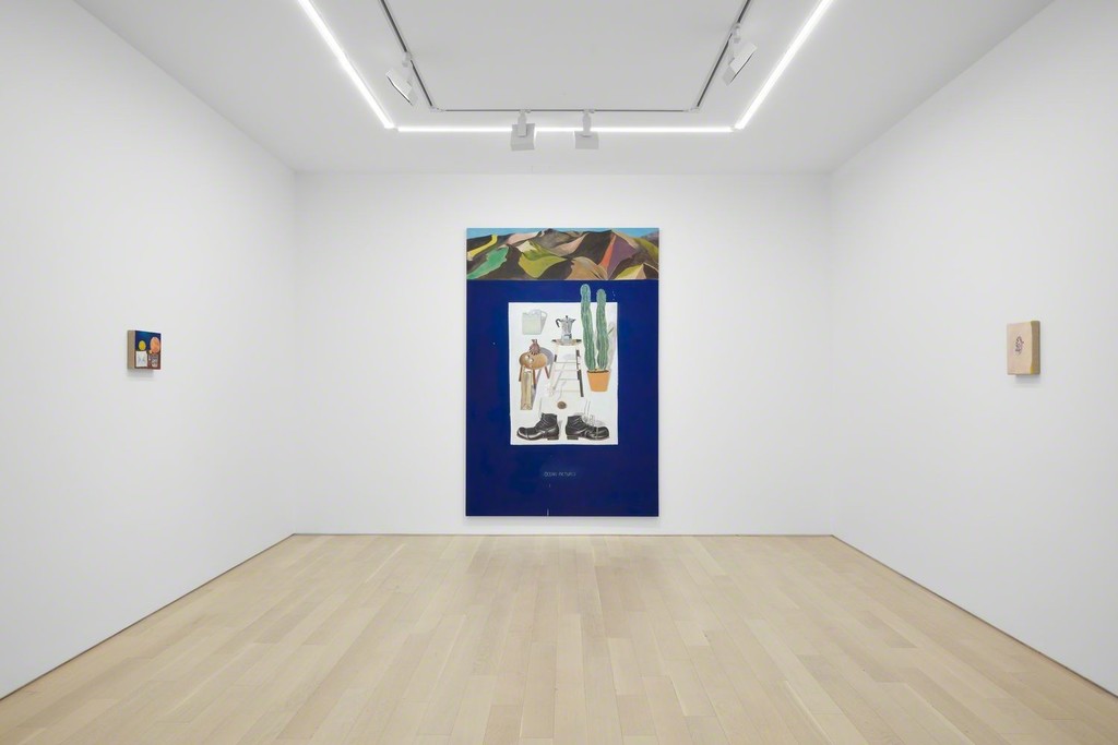 Installation view of current exhibition Michael Hilsman: Pictures of 'M.' and Other Pictures. © Michael Hilsman - Courtesy of the Artist and Almine Rech - Photo: Matthew Kroening. Installation view of current exhibition Michael Hilsman: Pictures of 'M.' and Other Pictures. © Michael Hilsman - Courtesy of the Artist and Almine Rech - Photo: Matthew Kroening.
