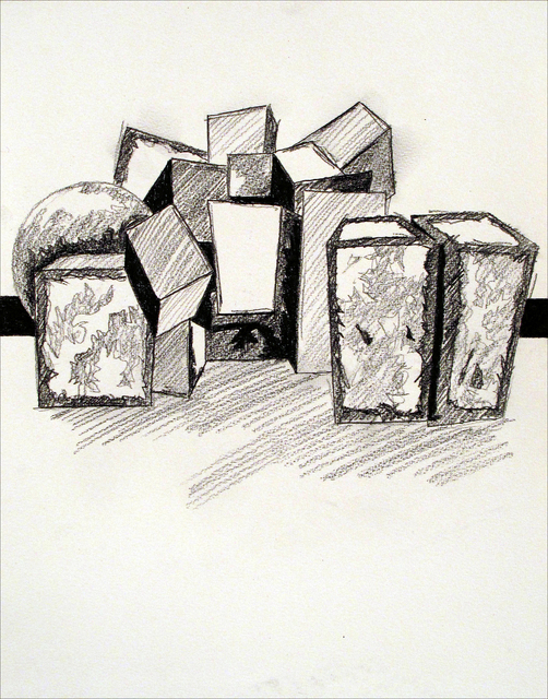 Jose M. Ciria, ‘London Boxes Drawings’, 2014, Blanca Soto Arte