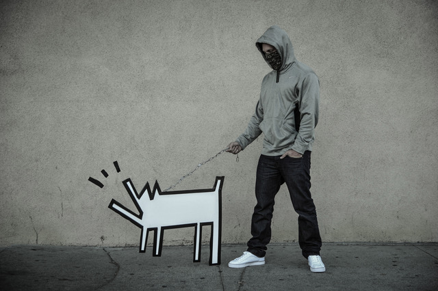 Nick Stern, ‘Hoodie and Dog’, 2015-2020, Photography, Digital fine art print, Wallspace