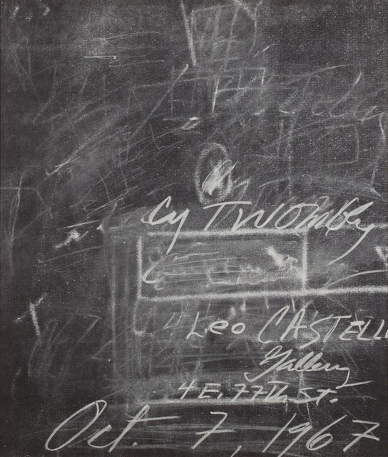 Cy Twombly, ‘Solo exhibition’, 1967, Finarte