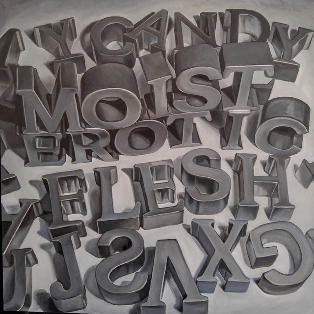 John Schieffer, ‘“Mere Words II”’, 2016, Bonner David Galleries