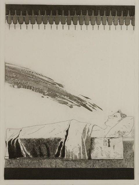 David Hockney, ‘Cold Water about to Hit the Prince (Tokyo 94)’, 1969, Sworders