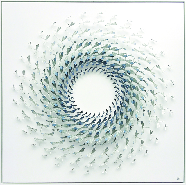 Susila Bailey-Bond, ‘Silver Lining’, 2018, Sculpture, Papercut with swarovski crystals, Woolff Gallery
