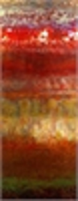 Ken Rausch, ‘Wavy Warm 1 panel - 23"’, 2018, Mixed Media, Copper, Whistler Contemporary