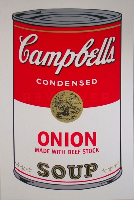 Andy Warhol, ‘Campbell's Soup I: Onion (FS II.47)’, 1968, Revolver Gallery
