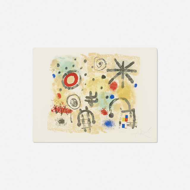Joan Miró, ‘Untitled’, Rago/Wright
