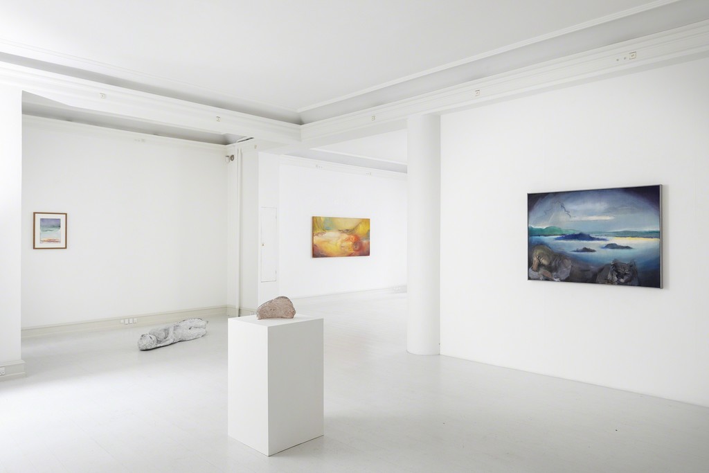 Installation view: Leiko Ikemura, 'Islands Awake', Galerie Mikael Andersen, Copenhagen, 2018. Photo: Jan Søndergaard. Installation view: Leiko Ikemura, 'Islands Awake', Galerie Mikael Andersen, Copenhagen, 2018. Photo: Jan Søndergaard.