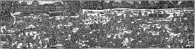 HE WEIMIN, ‘In the Sunshine’, 2002, Print, Woodcut printed with oil-based ink on xuan paper. Edition 50., ArtChina
