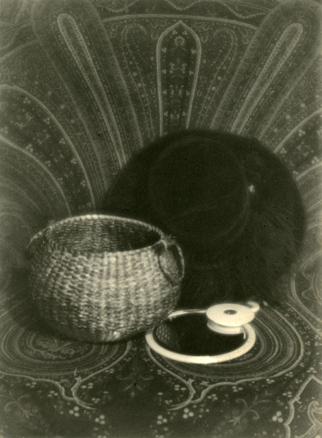 Ira Martin, ‘Design: Hat, Basket, Mirror’, ca. 1922, Photography, Platinum or palladium print, Rick Wester Fine Art
