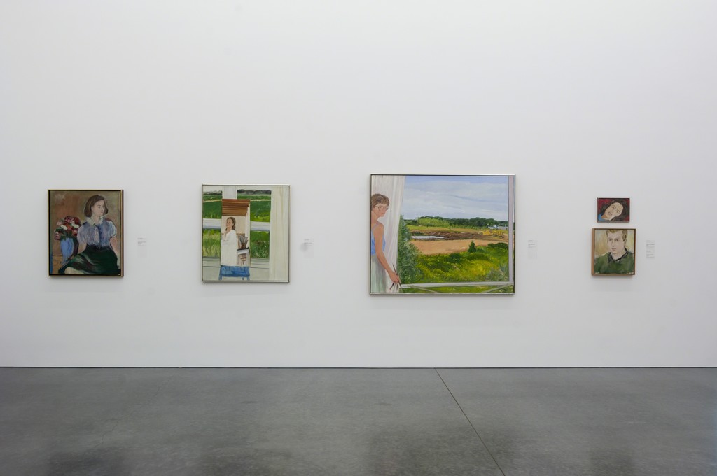 Installation view of "Jane Freilicher and Jane Wilson" See and Unseen" on view at the Parrish Art Museum, Water Mill, New York through January 18, 2016. Photo: Gary Mamay Installation view of "Jane Freilicher and Jane Wilson" See and Unseen" on view at the Parrish Art Museum, Water Mill, New York through January 18, 2016. Photo: Gary Mamay