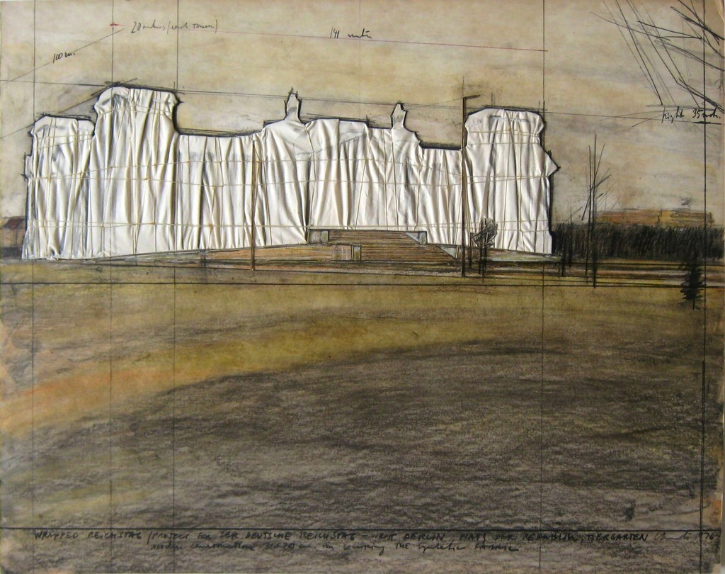 Christo unique Wrapped Reichstag in Icons by Legends Online at Joseph K. Levene Fine Art, Ltd. Christo unique Wrapped Reichstag in Icons by Legends Online at Joseph K. Levene Fine Art, Ltd.