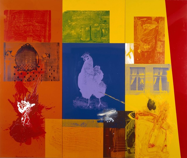 Robert Rauschenberg, ‘Courtyard (Urban Bourbon)’, 1989, Robert Rauschenberg Foundation