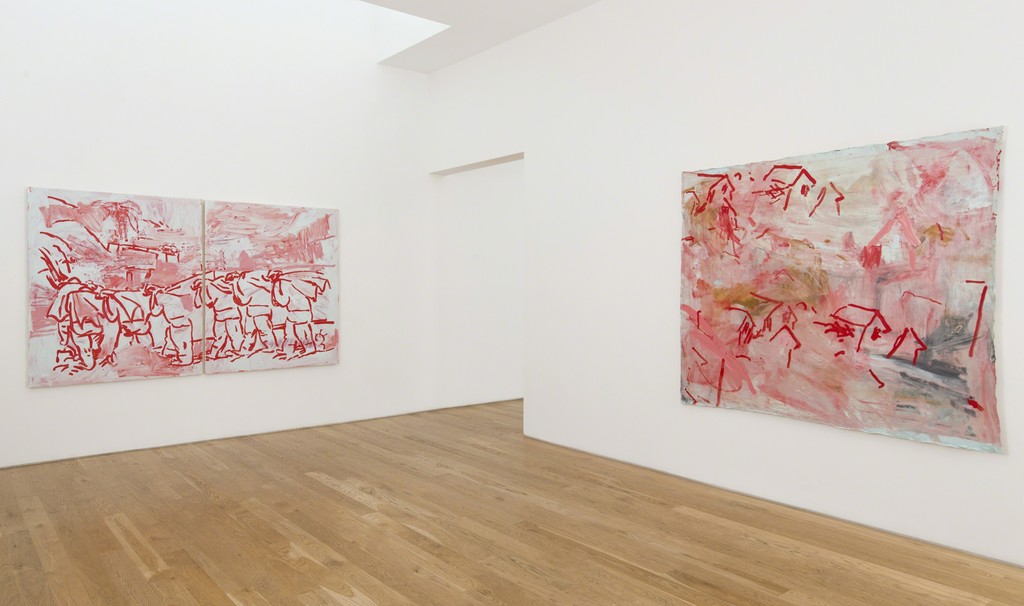 Installation of Frank J. Stockton, "True Believers," 2016 at Samuel Freeman. Installation of Frank J. Stockton, "True Believers," 2016 at Samuel Freeman.