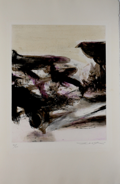 Zao Wou-Ki 趙無極, ‘Canto Pisan’, 1972, Art Works Paris Seoul Gallery