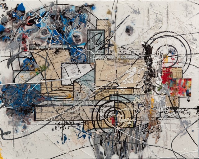 Étienne Gélinas, ‘Composition 566’, 2020, Mixed Media, Mixed media on canvas, Thompson Landry Gallery