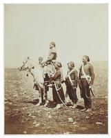 Crimean War. General György Kmety known in the Ottoman army as Ismail Pasha and officers c.