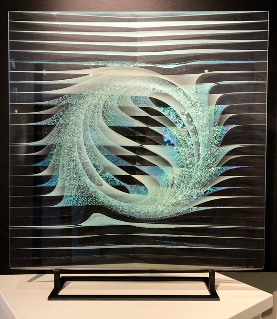 Peter Borkovics, ‘Rising Sun’, 2018, Sculpture, Cast floatglass, Avran Fine Art