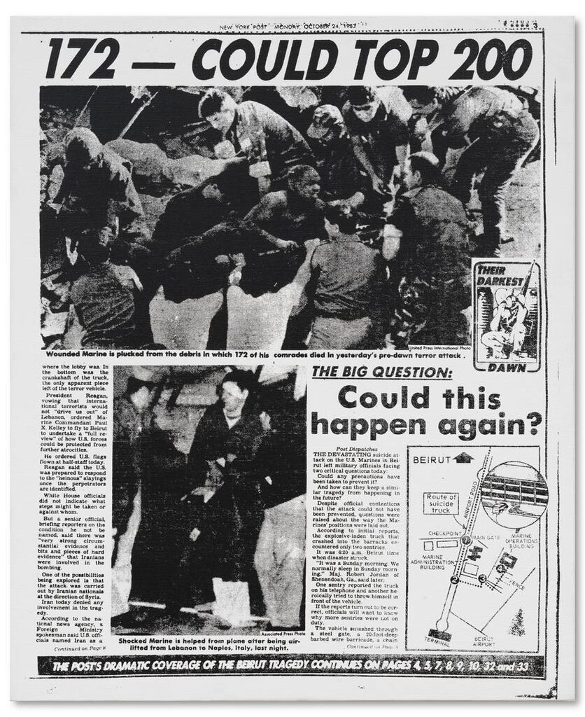 Andy Warhol - New York Post, Page Three (172-Could Top 200)