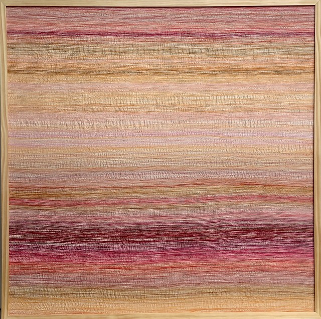 Inkyo Back, ‘H.A.Z.E. (orange, red)’, 2014, Michael Warren Contemporary