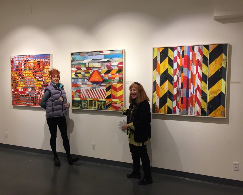 Peninsula Museum of Art art talk with Kim Frohsin during her solo Cautionary Tales exhibition in 2018. Peninsula Museum of Art art talk with Kim Frohsin during her solo Cautionary Tales exhibition in 2018.