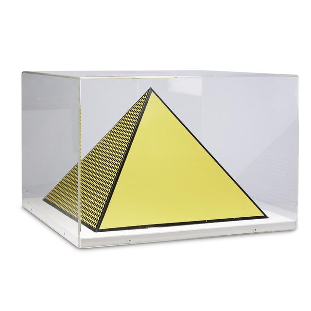 Roy Lichtenstein, ‘Pyramid’, 1968, Print, Ink, board, pencil, Artificial Gallery