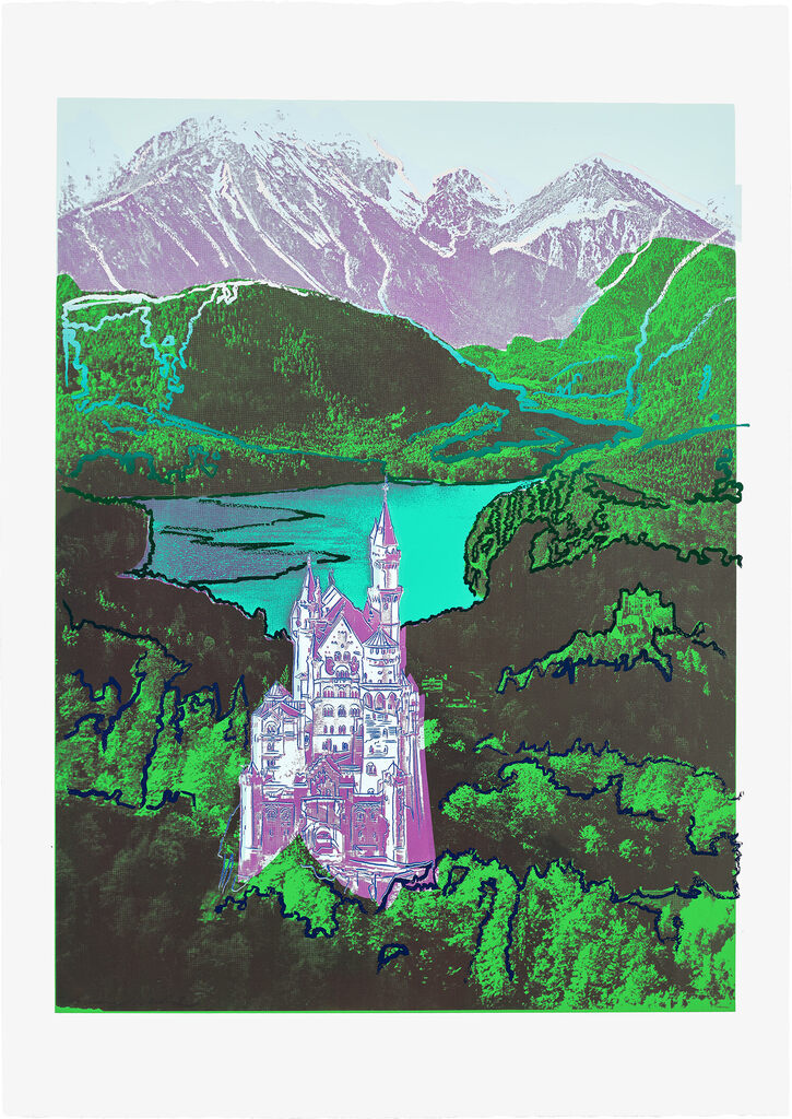 Andy Warhol - Neuschwanstein (see F. & S. 372)