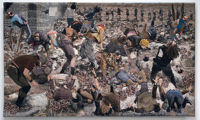 Aziz + Cucher, ‘Some People’, 2014, Textile Arts, Cotton and wool Jacquard tapestry, ClampArt