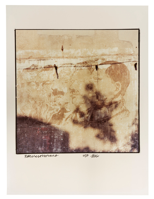 Robert Rauschenberg, ‘Profiles on Wall, (from "Studies for Chinese Summerhall")’, 1983, Photography, C-print on glossy Kodak paper, John Moran Auctioneers
